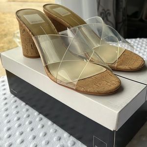 Dolce Vita Clear Chunky Sandals